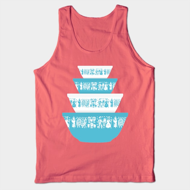 Pyrex Amish Butterprint Tank Top by Kalepanic